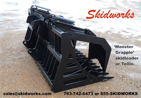 monster skid steer &|high rock skid steer attachments.